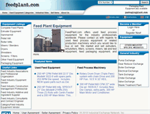 Tablet Screenshot of feedplant.com